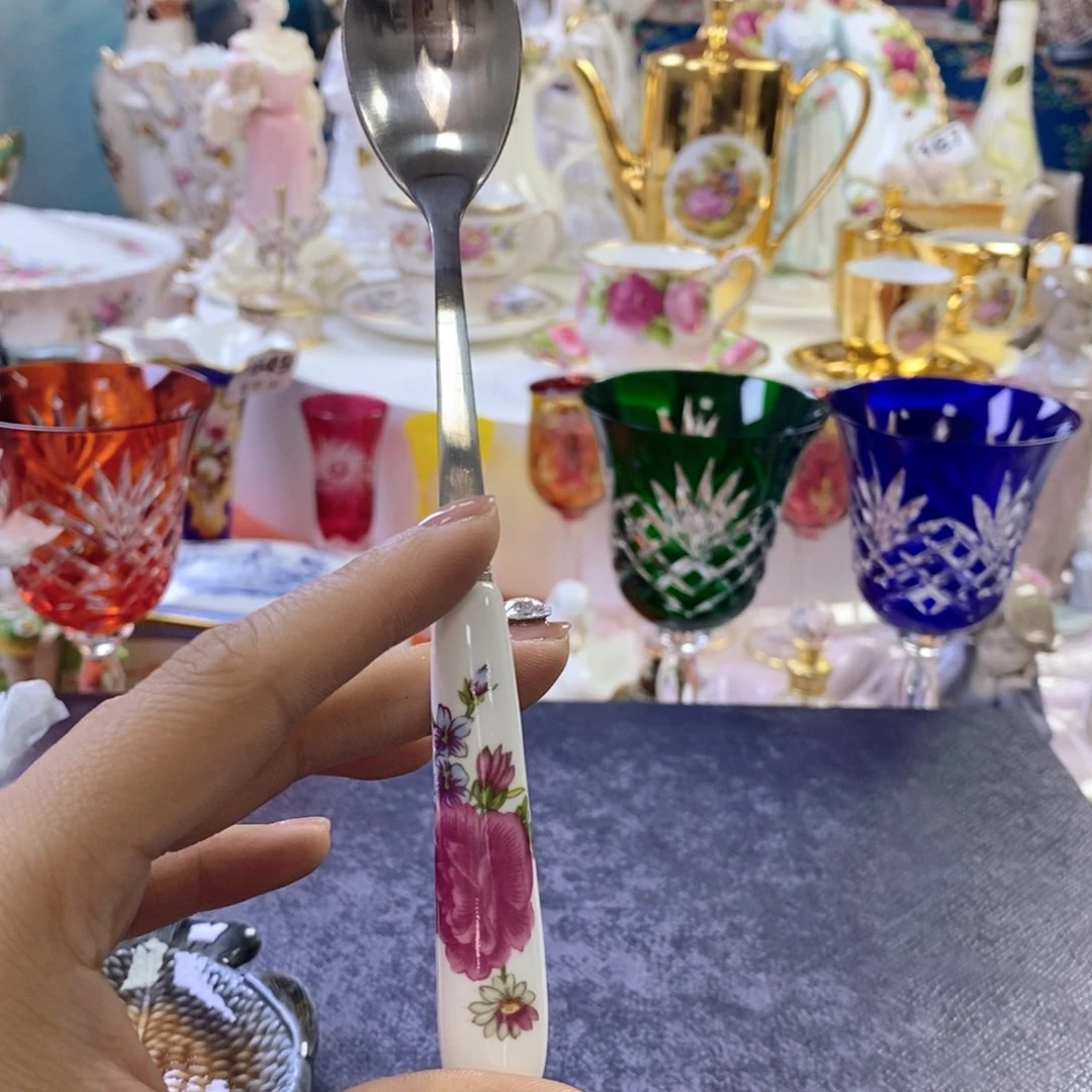 瓷器欧瓷咖啡杯水晶杯