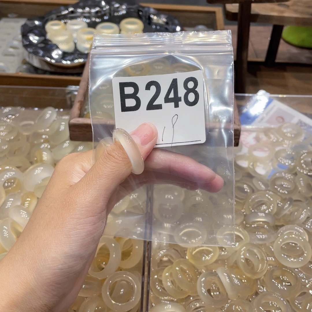 玛瑙/玉髓未镶嵌戒指248