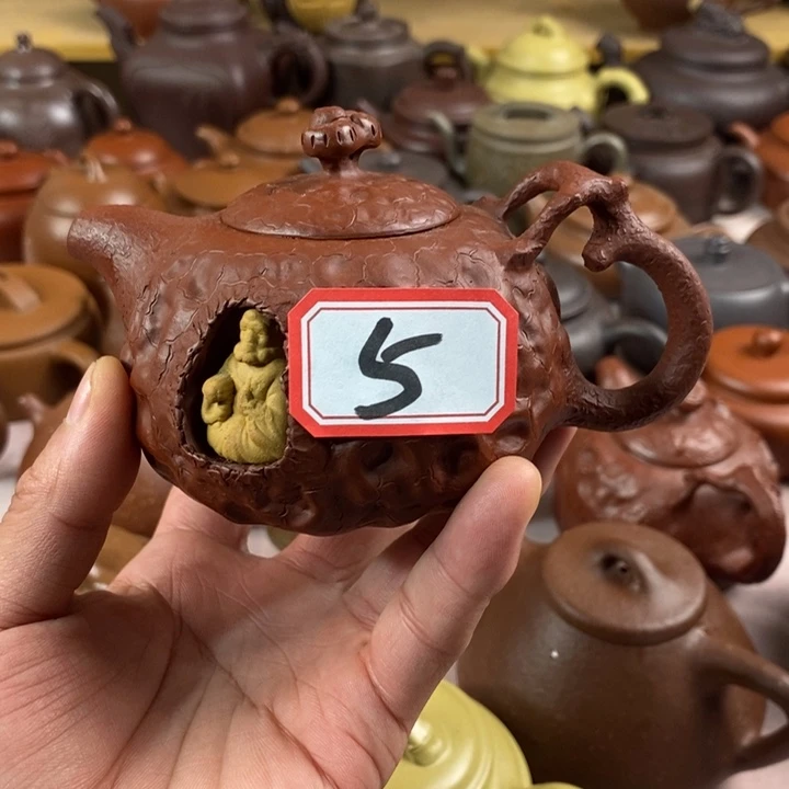 紫砂茶壶繁*大红袍供春