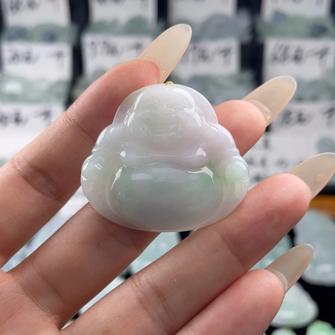 颈饰未镶嵌翡翠佛公