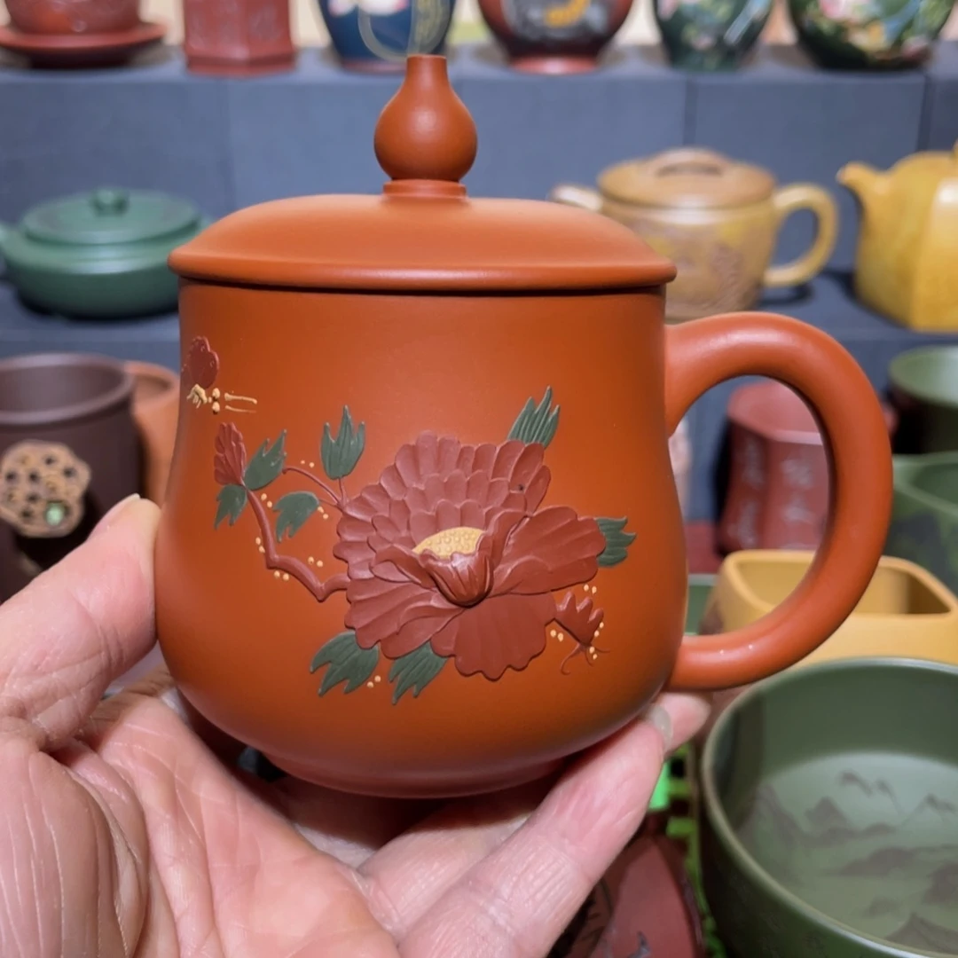 原矿紫砂手工主人杯