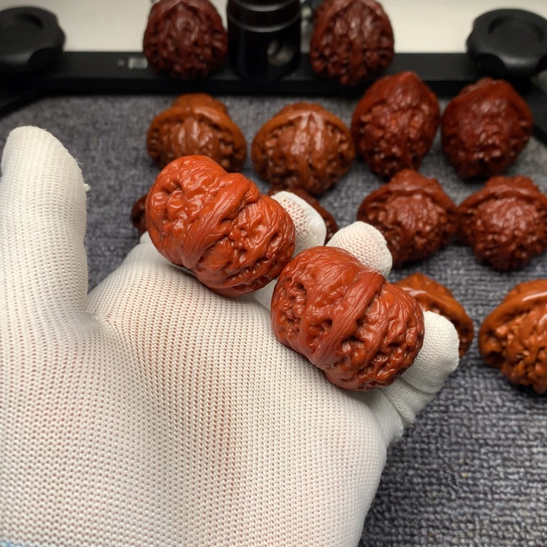 铭***╭吊坠猴头核桃元宝KSS.12.#00#