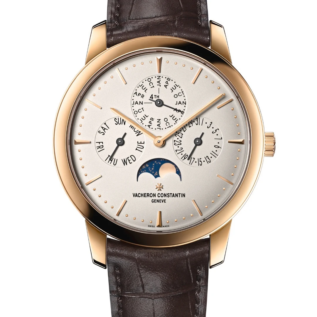 99新 Vacheron Constantin/江诗丹顿 传承万年历43175/18k金