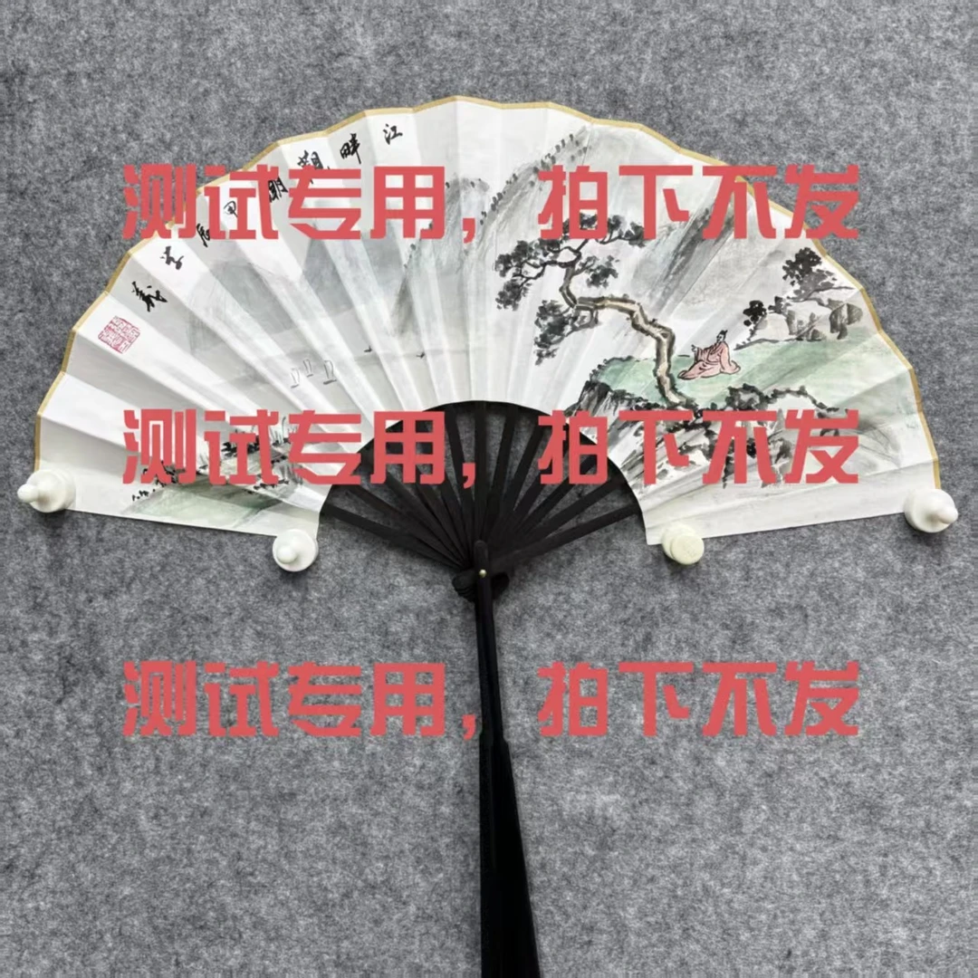 田春娟老师扇子绘画作品