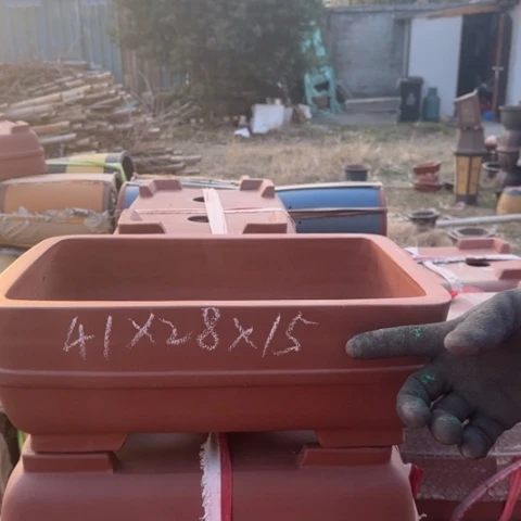 红陶紫砂花盆盆景盆栽