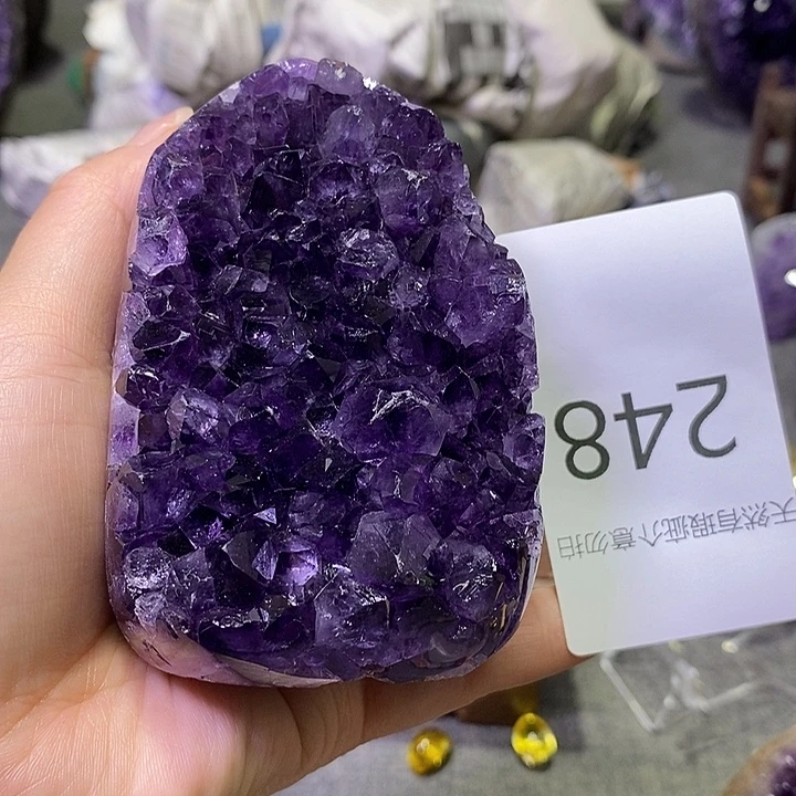 未镶嵌珠宝半成品紫晶