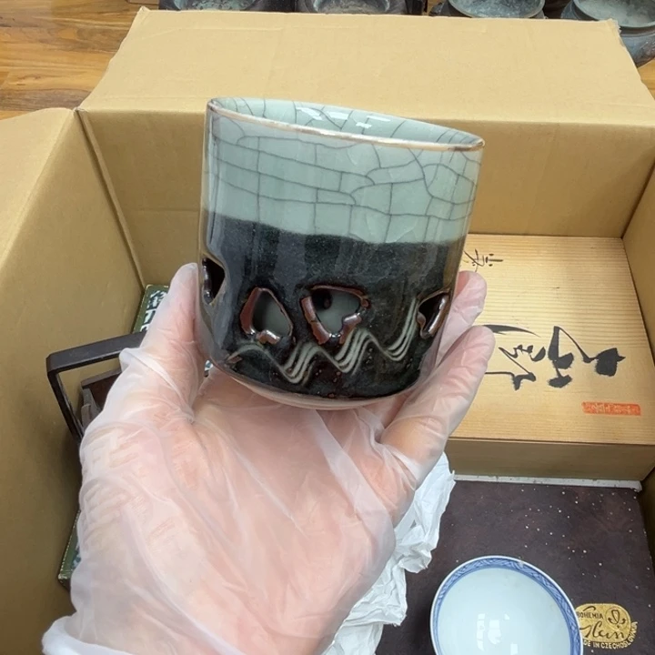 瓷片呀工艺品摆件瓷器摆件正能量