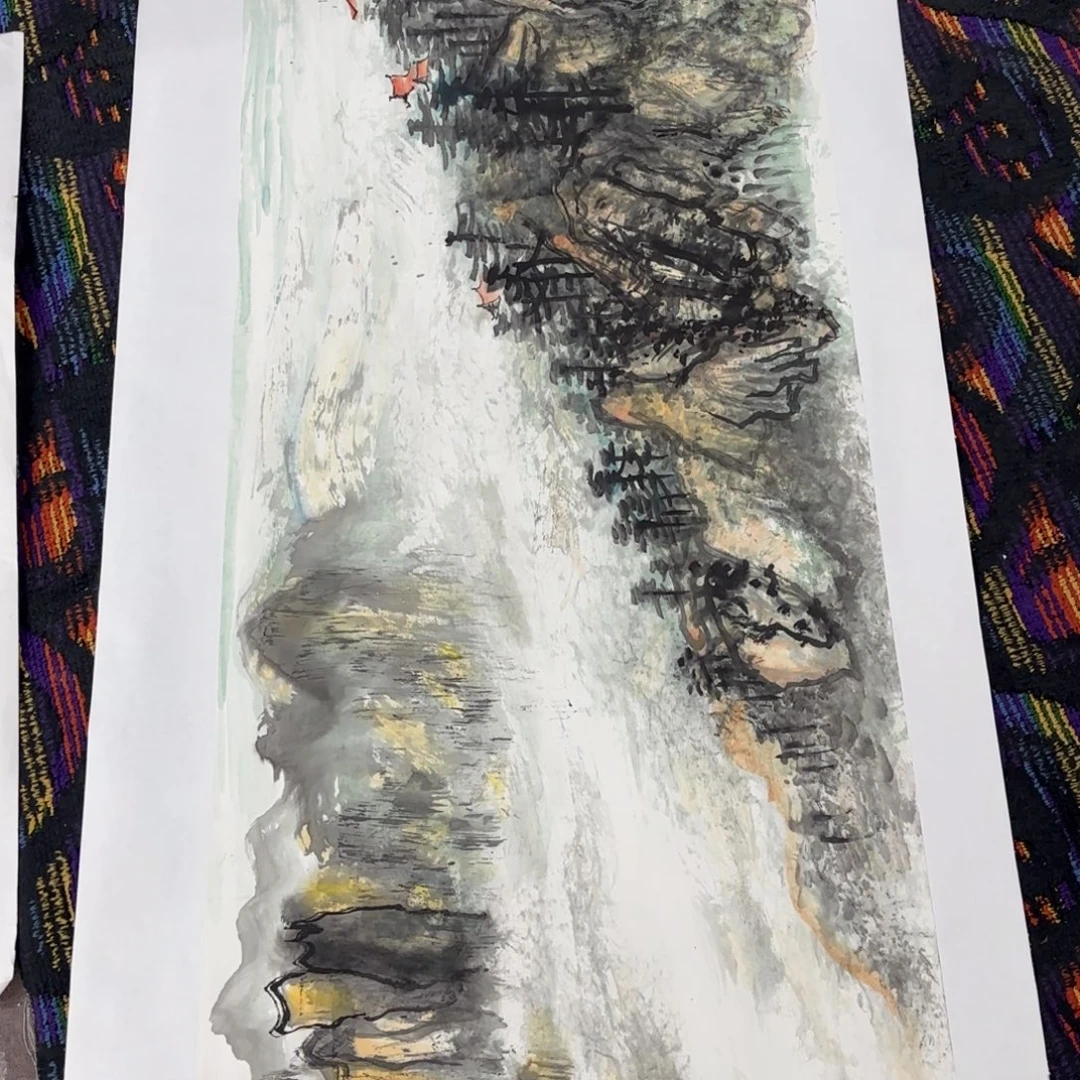 国画国画老师作品刘