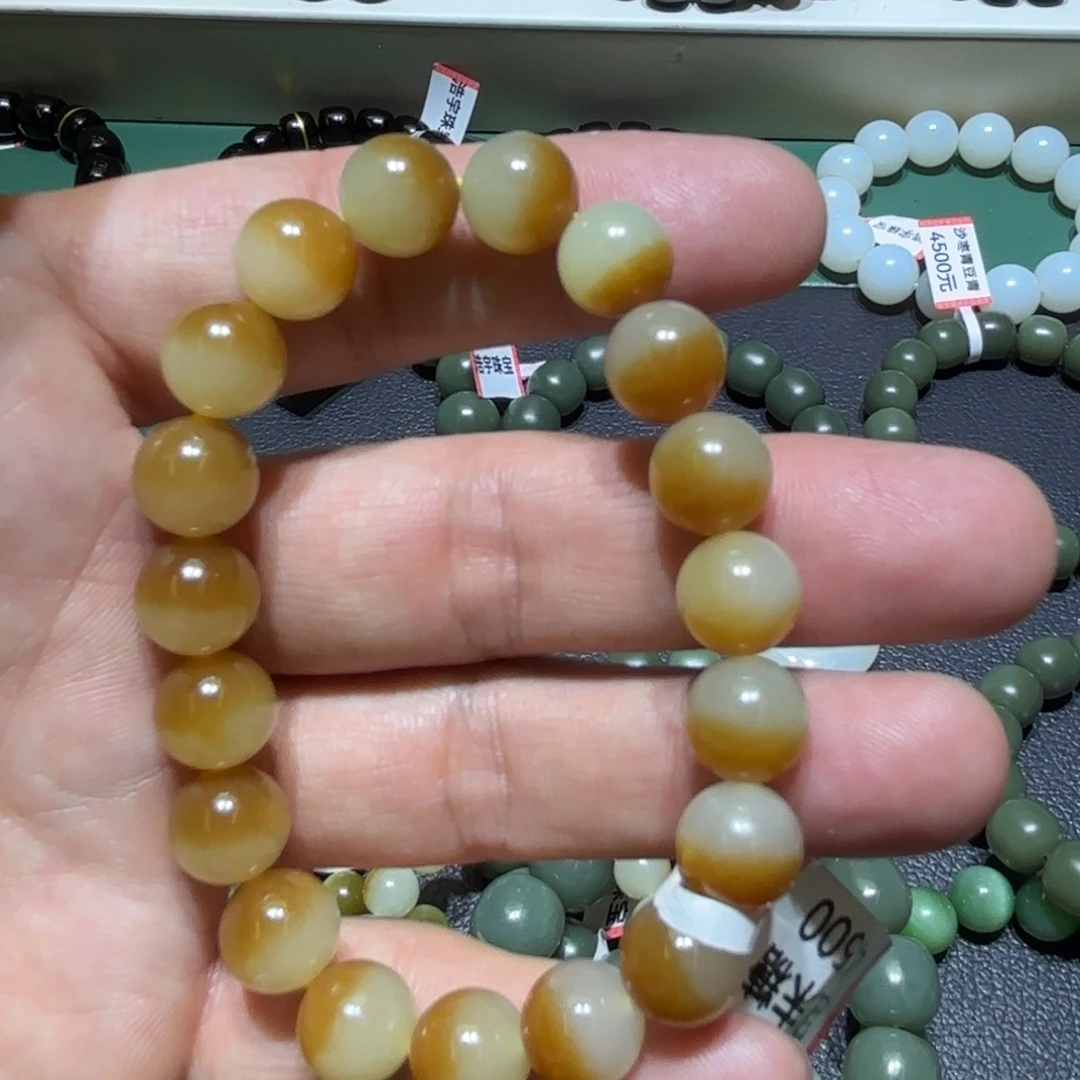 和田玉手链未镶嵌0****7