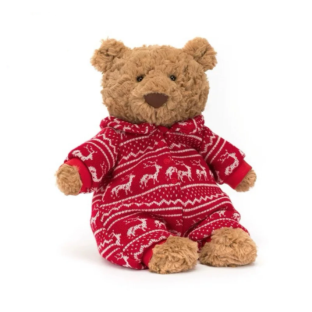 冬季特定巴塞罗熊毛绒玩具