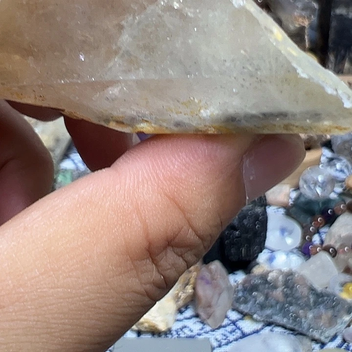 水晶珠宝半成品未镶嵌心**活