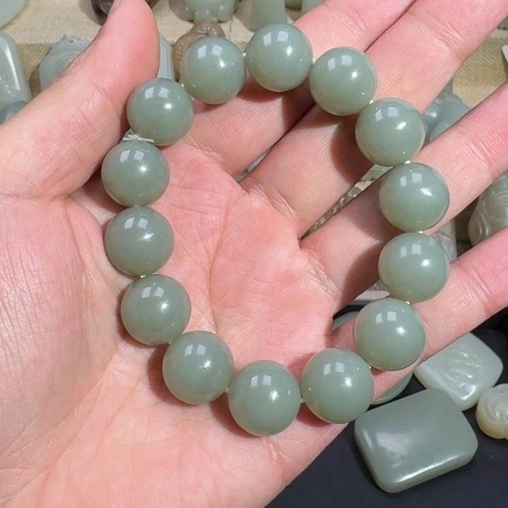 和田玉吊坠(不含链)未镶嵌