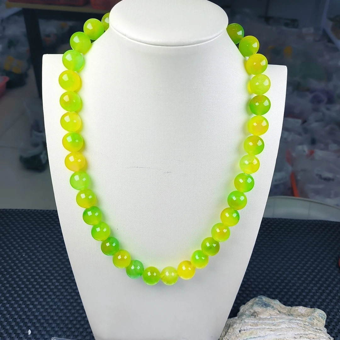 （聚宝严选）A473黄绿妈妈链14妈妈款精致精美百搭时尚