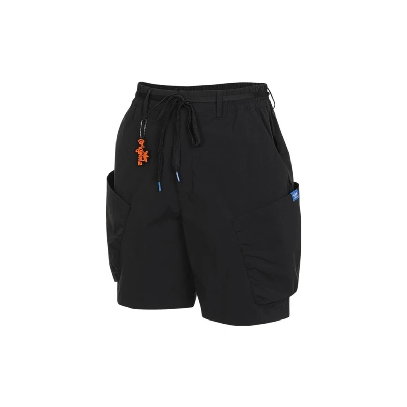 Adidas三叶草男裤工装风大口袋运动休闲裤短裤JD1147JD1148