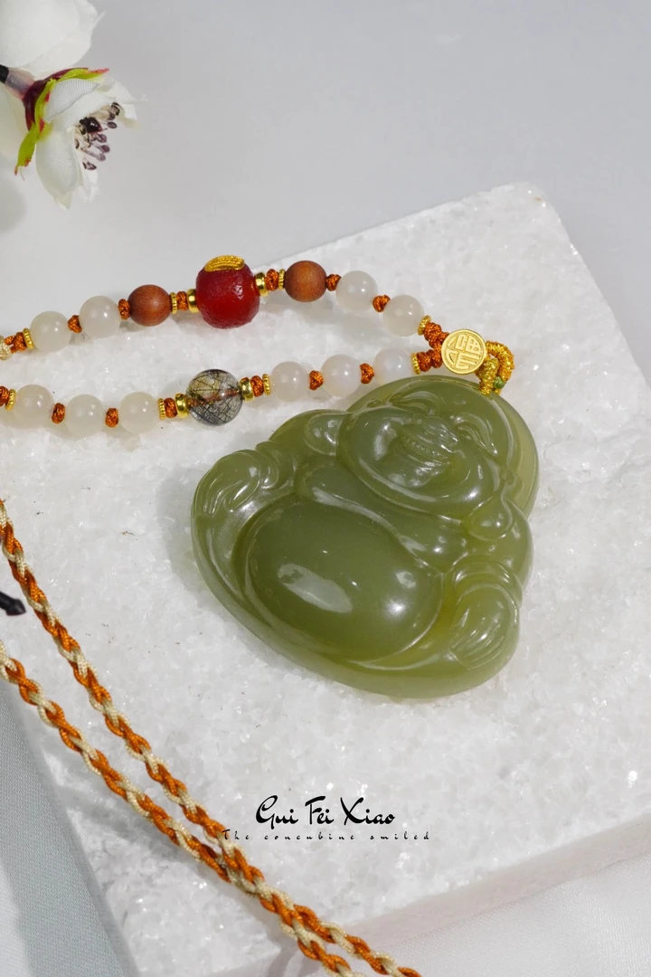 【薇薇甄选】2025新款50mm佛公项链吊坠*多样性发其一（赠链）