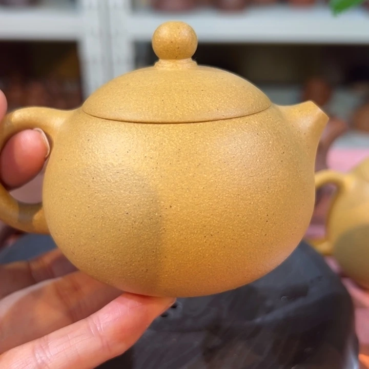 紫砂茶壶黄金西施150cc