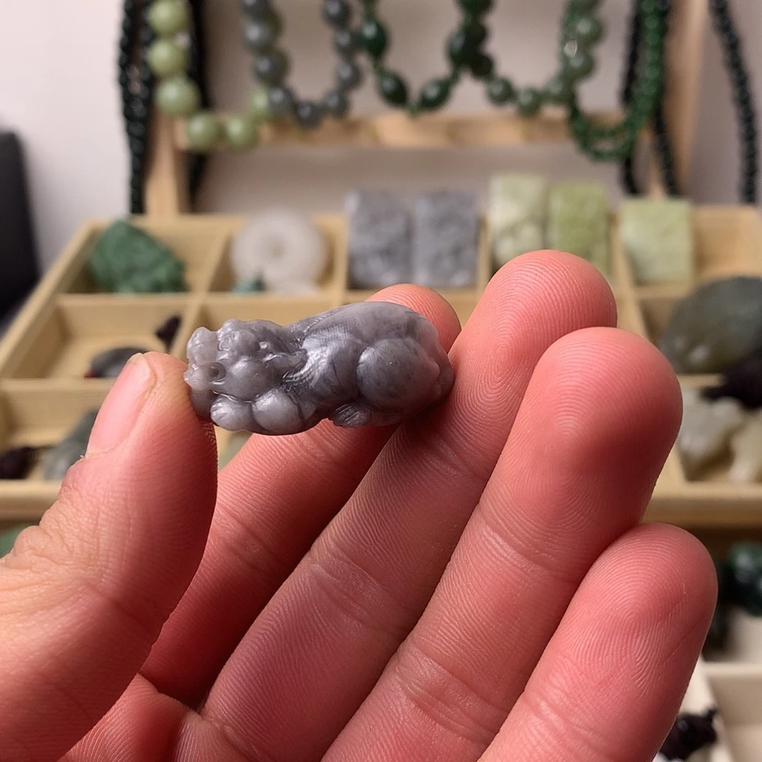 和田玉未镶嵌吊坠(不含链)