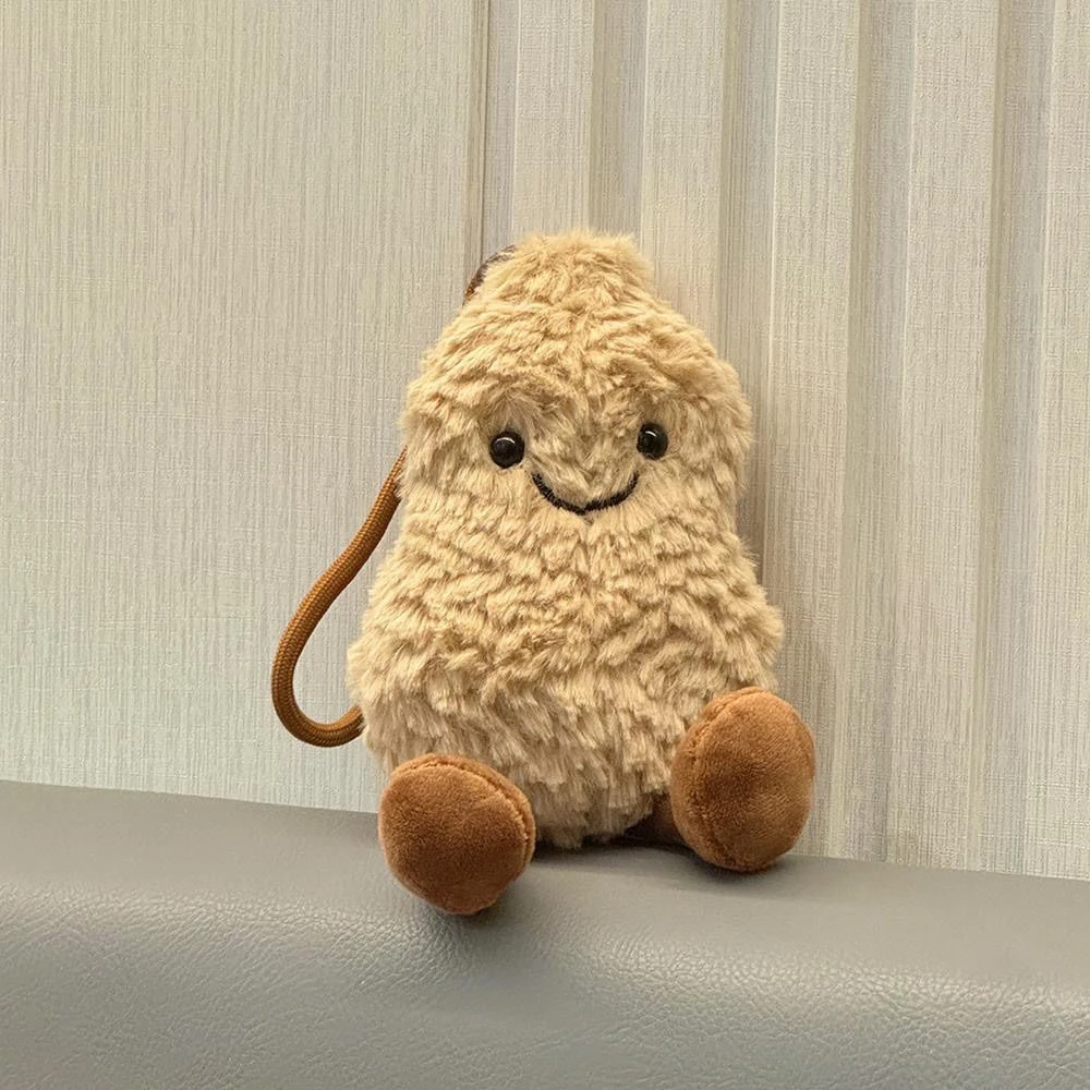 可爱趣味花生毛绒玩具公仔挂件安抚玩偶娃娃女生生日礼物萌