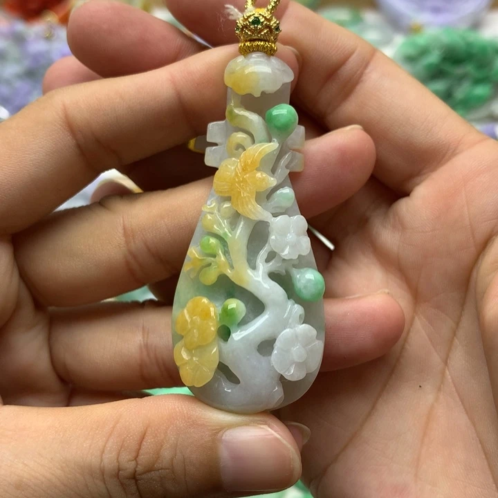 颈饰未镶嵌翡翠翡翠