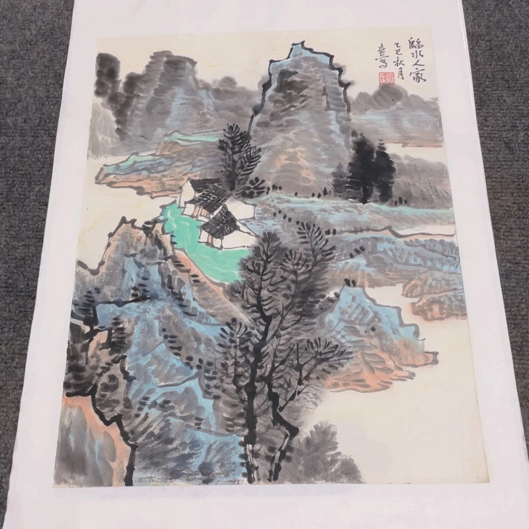 国画1.4平尺纯手绘国画作品