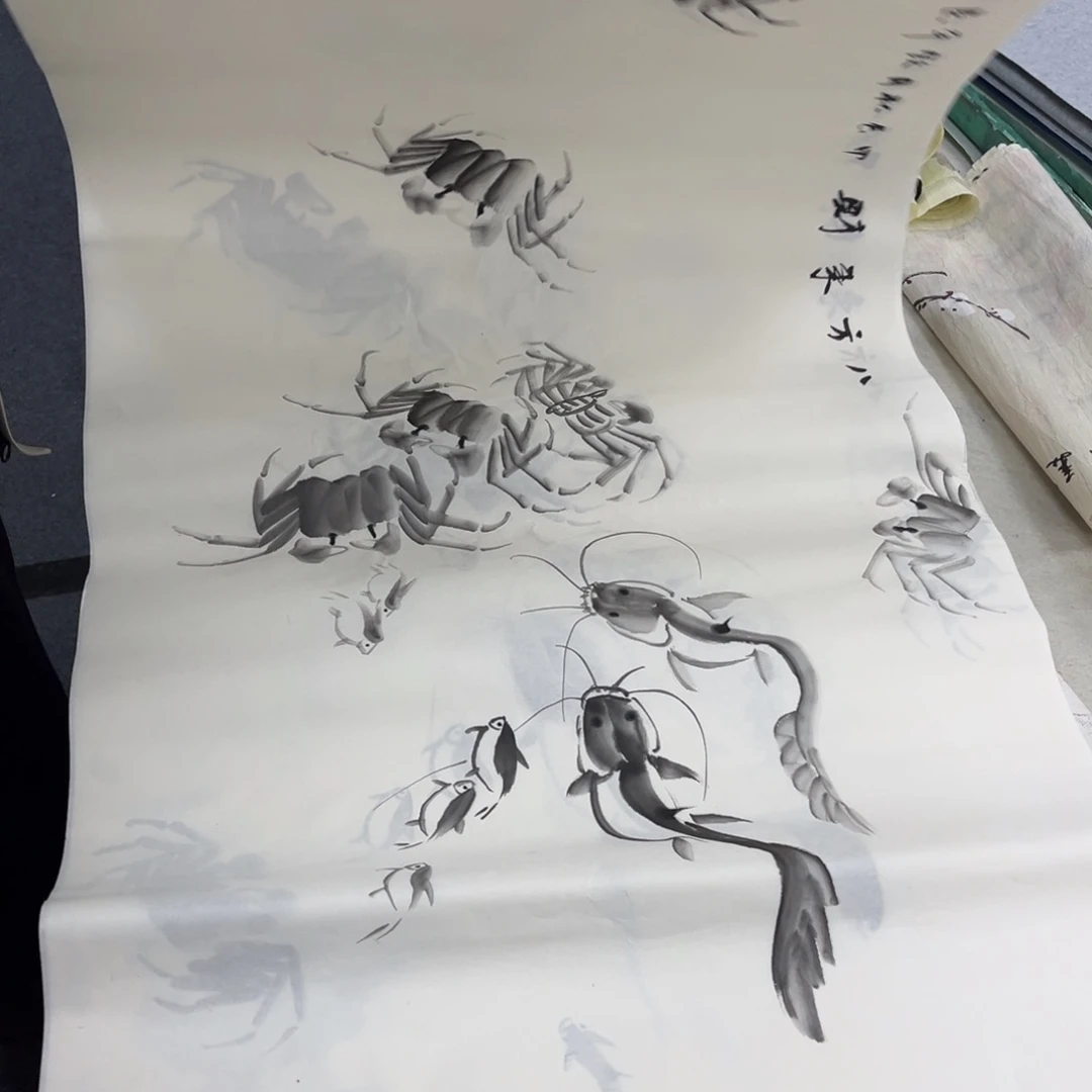 国画绘画手绘作品