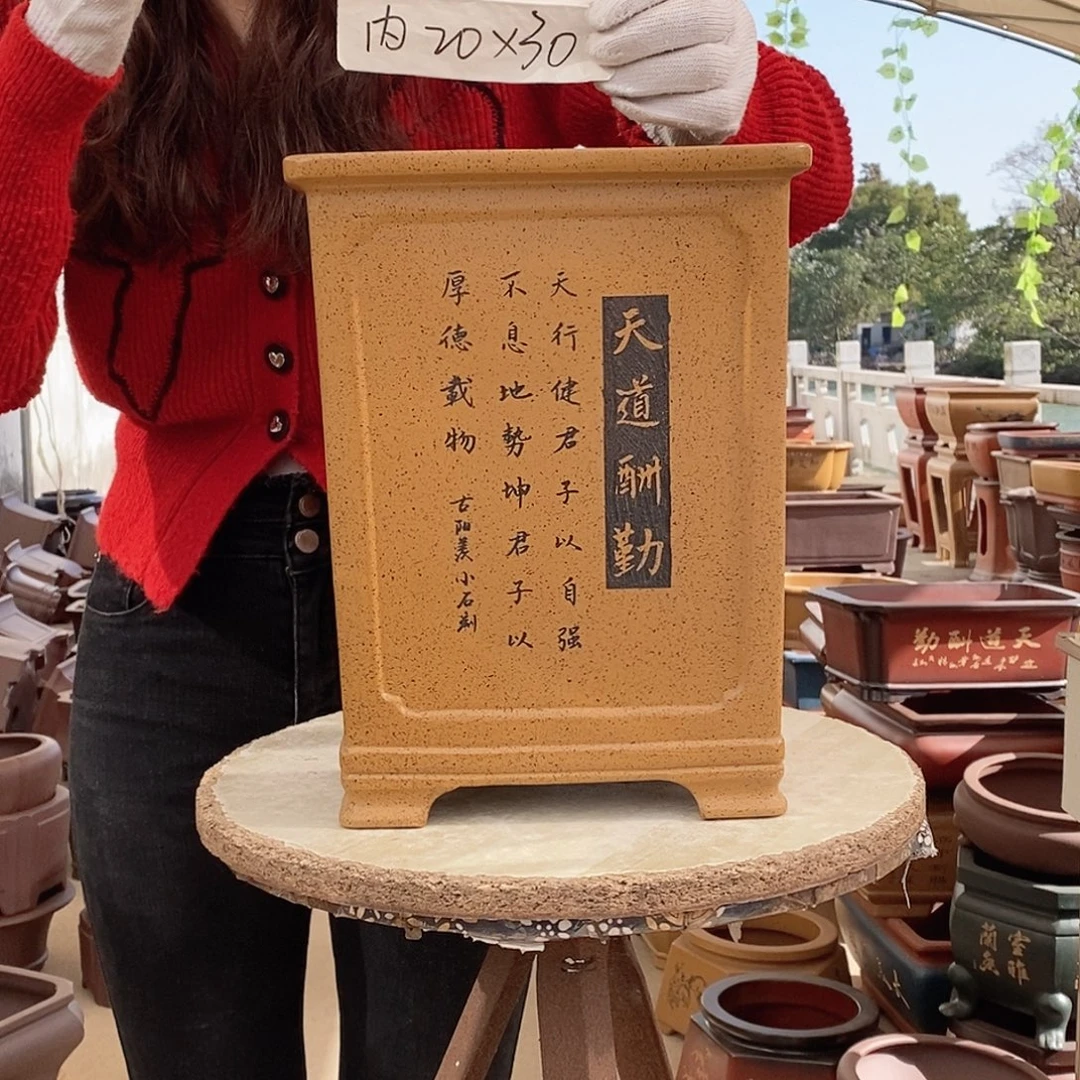 紫砂花盆紫砂花盆