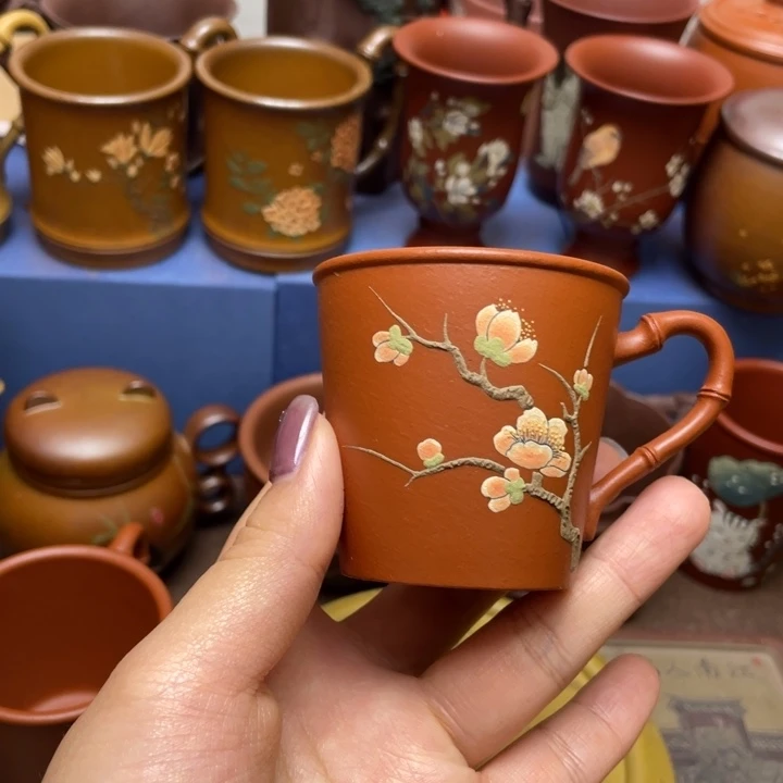 紫砂茶杯紫砂主人杯