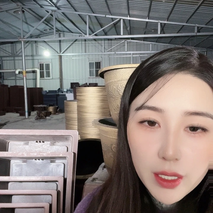 圆60口径花盆四个