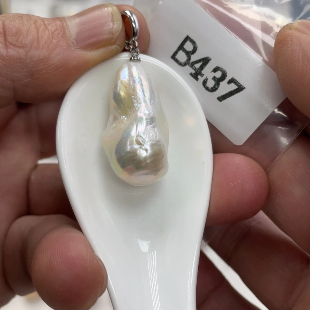 淡水珍珠颈饰银S925镶嵌独**栏