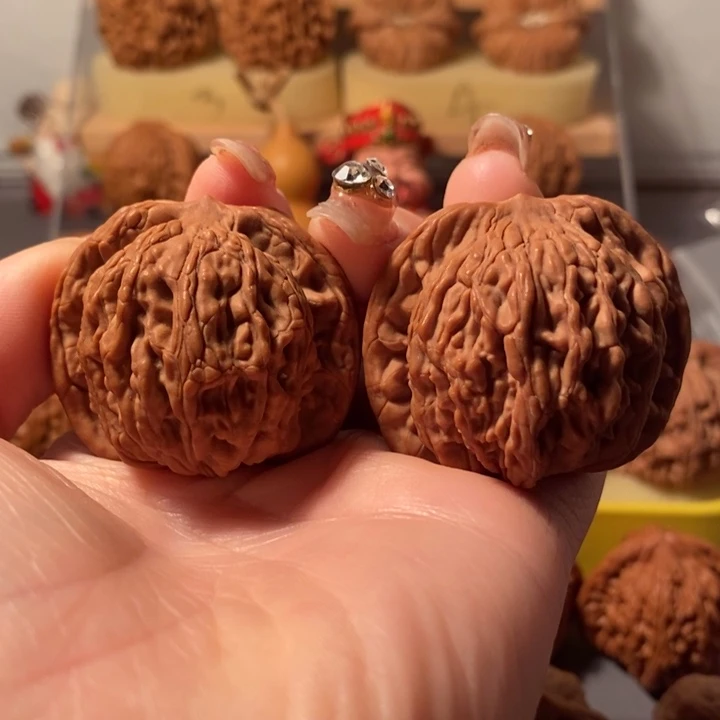 吊坠文玩核桃42➕师虎兽福利