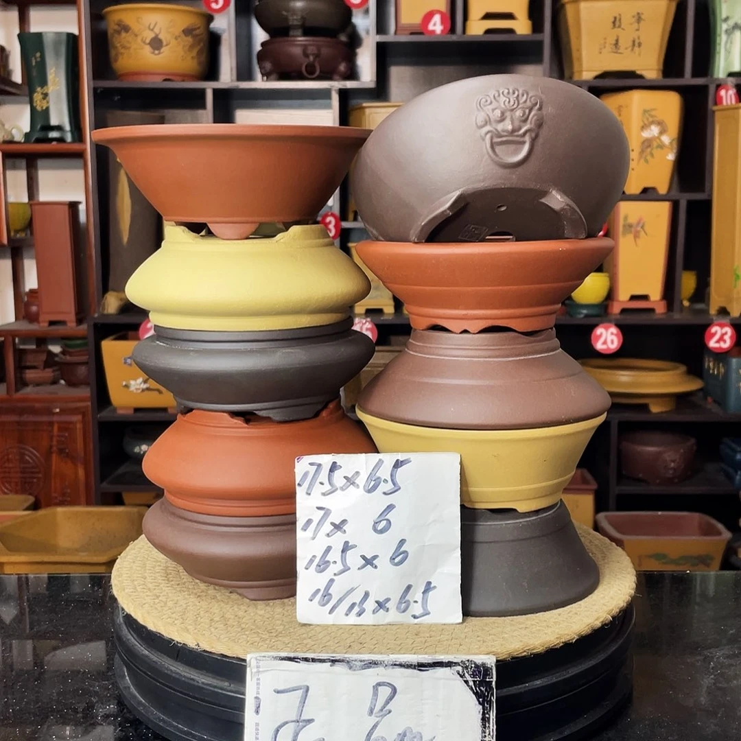 紫砂D-婉秋紫砂花盆