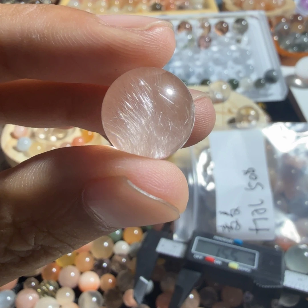 麦***l水晶手串未镶嵌打孔