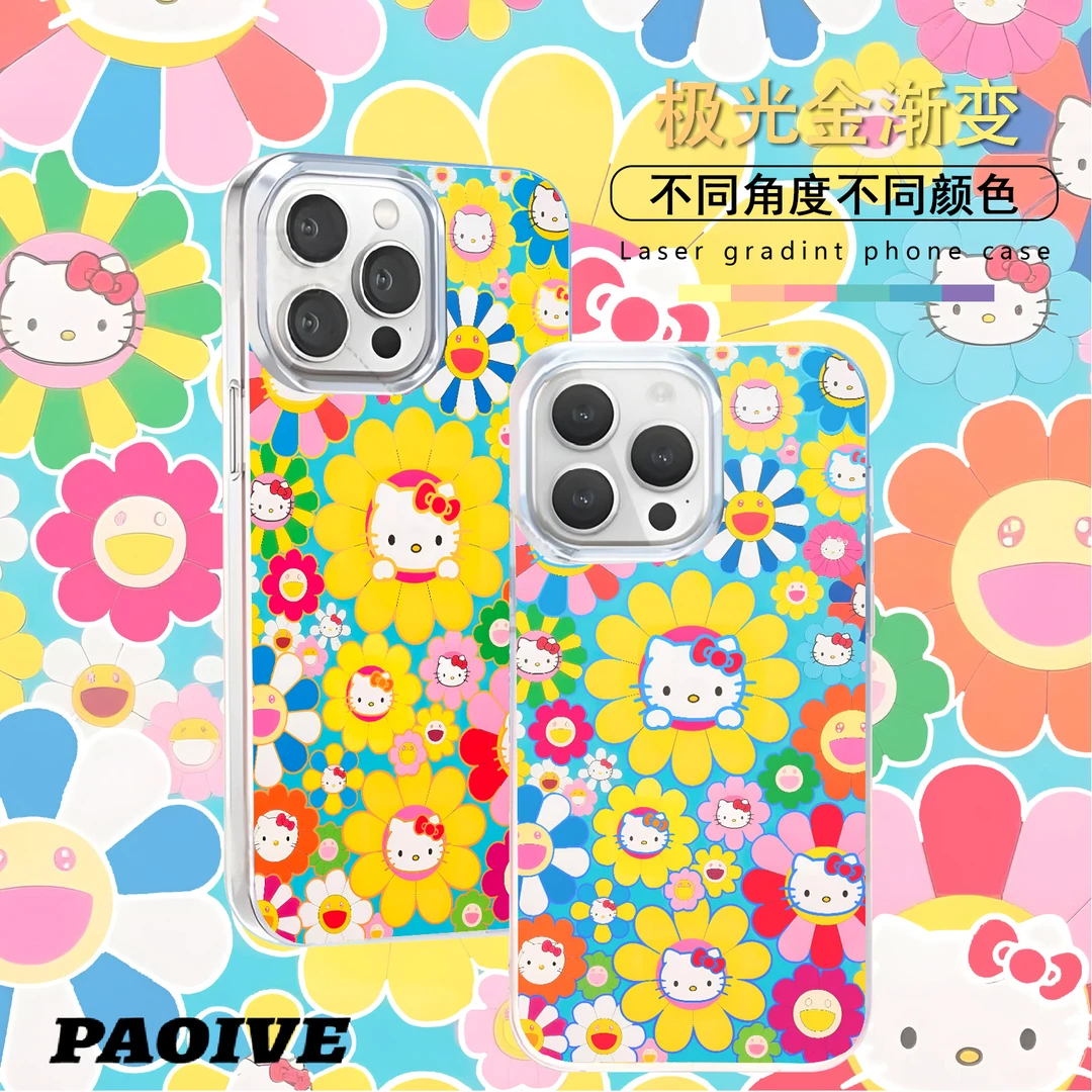 HelloKitty适用苹果华为vivo一加iPhone小米红米极光手机壳壳