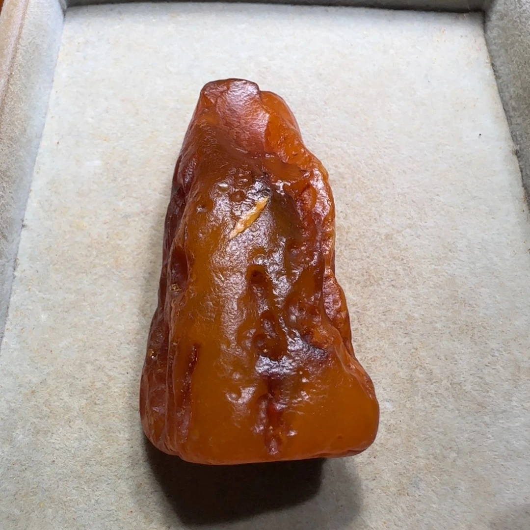定制琥珀未镶嵌开****哥专属定制