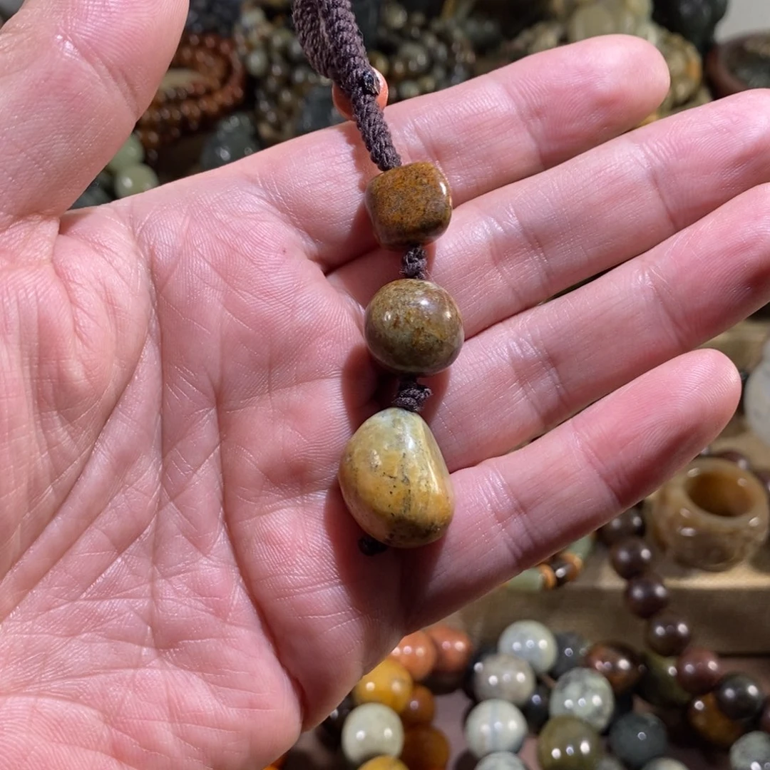 岫岩河磨玉（透闪石质玉）未镶嵌挂件