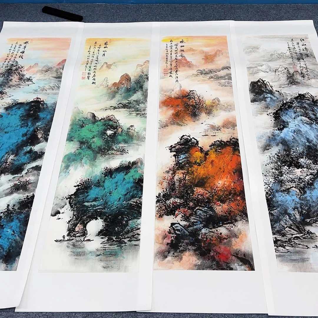 国画纯手绘作品欣赏