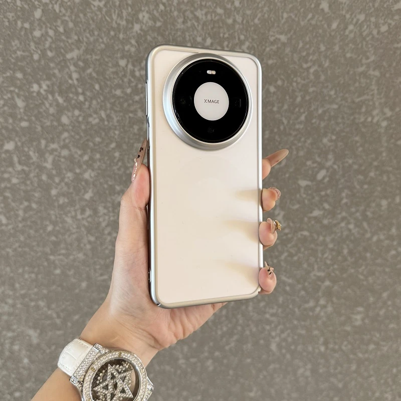 原机色磨砂电镀适用于华为mate80手机壳透明mate80promax高级防摔