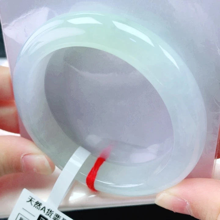 翡翠未镶嵌手镯52圈