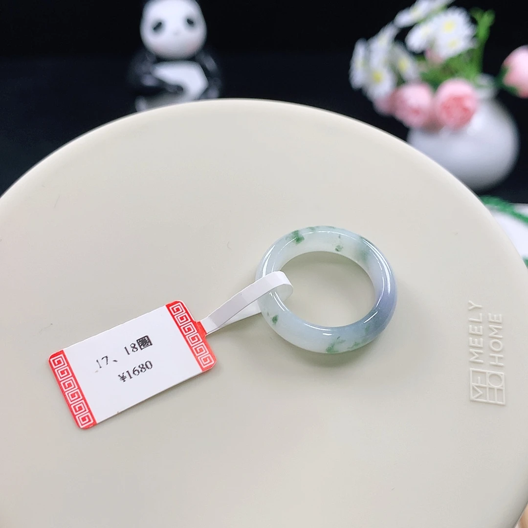 翡翠未镶嵌手链港17，18