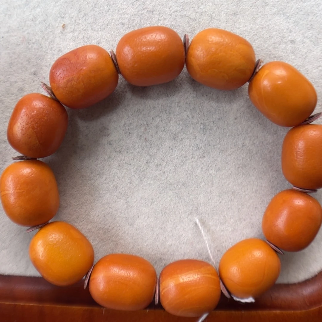 蜜蜡未镶嵌手链蜜蜡