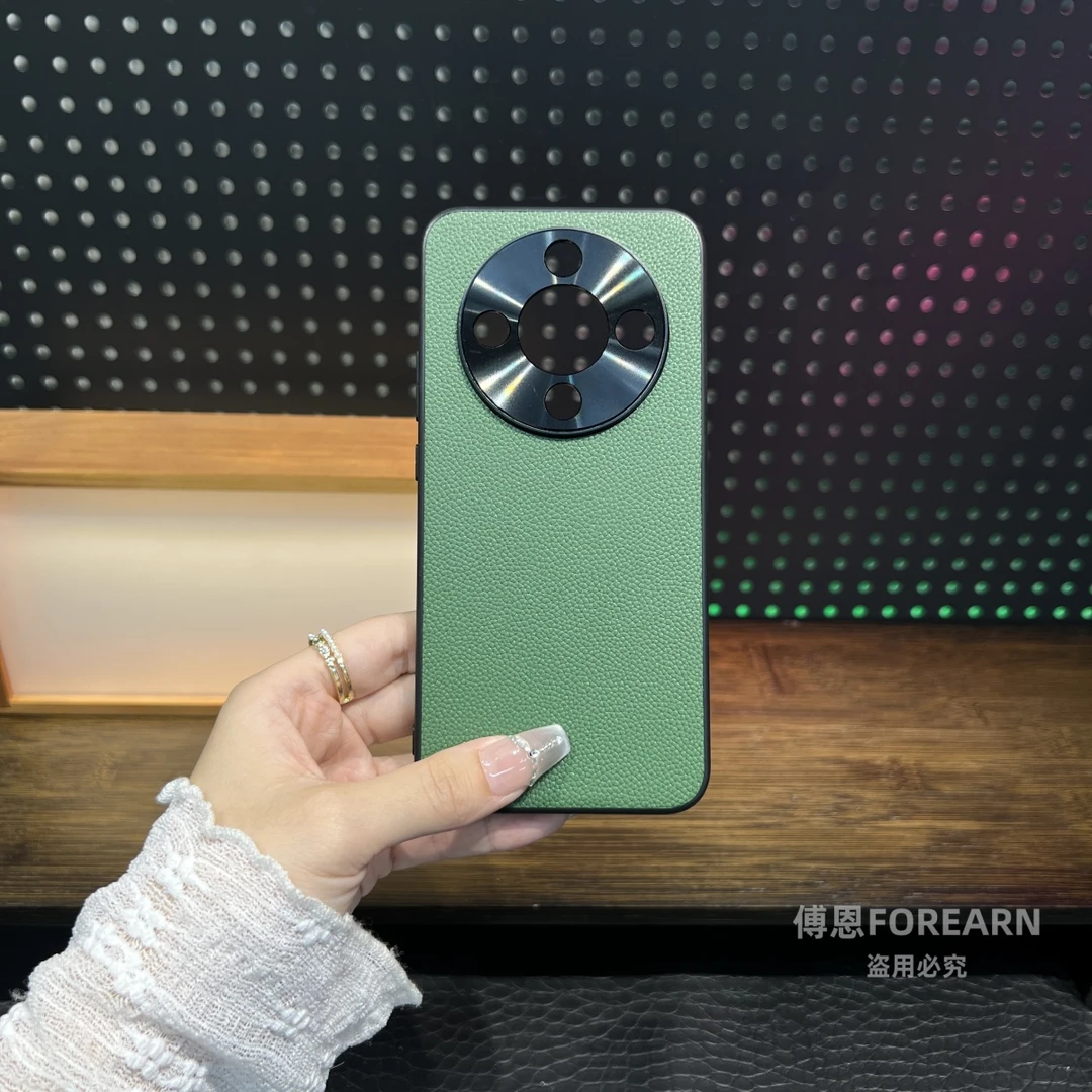 适用于荣耀x70手机壳真皮honorx70保护套新款网红高级感防摔全包