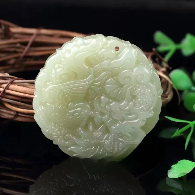 东方雅韵龙凤呈祥玉雕玉石
