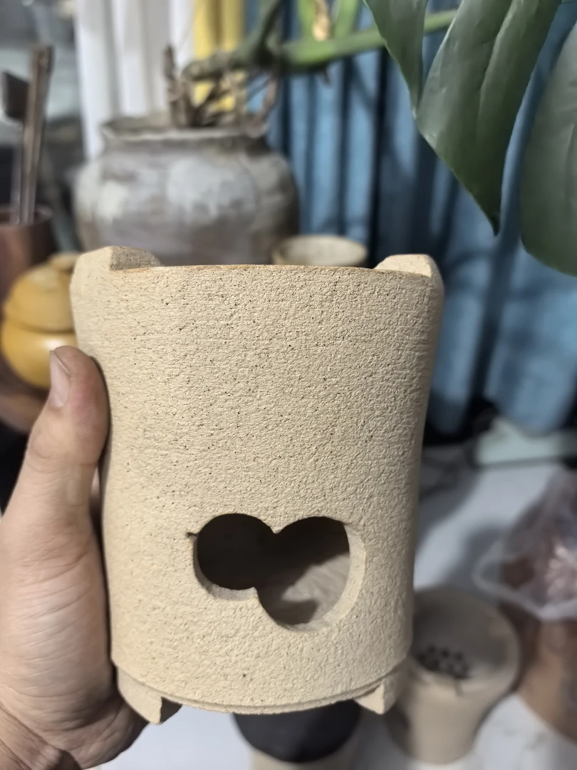 全手工耐火紫砂段泥