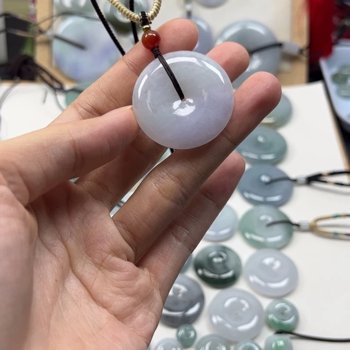 ****）翡翠未镶嵌颈饰天然翡翠Ａ货