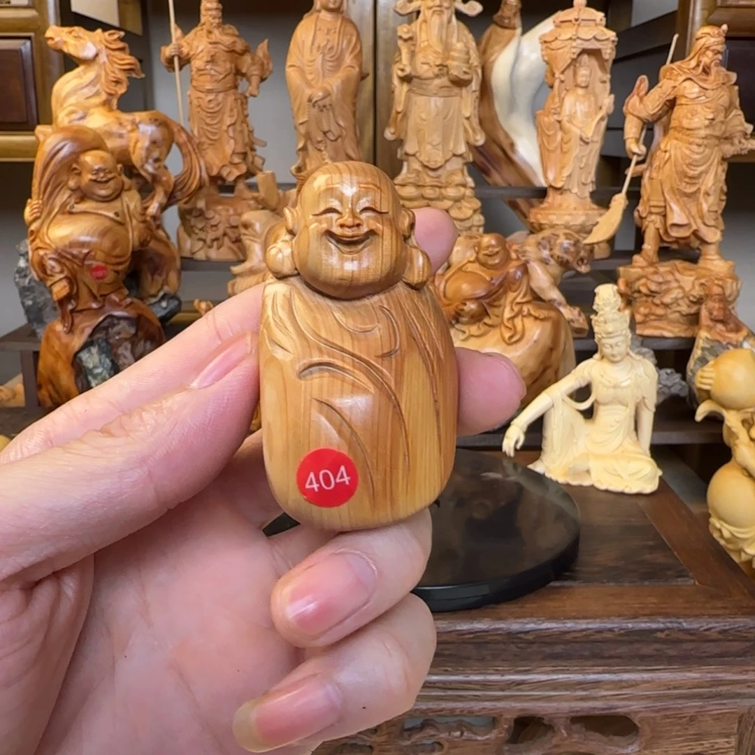 崖柏小木匠艺雕一物一拍