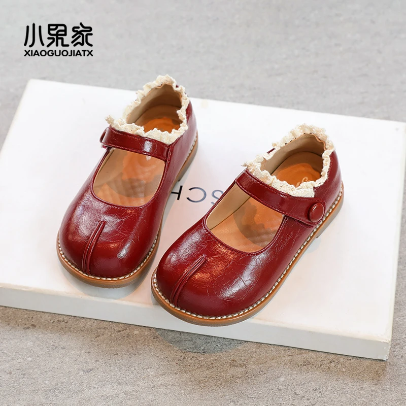 公主鞋红色女童皮鞋春秋儿童鞋子单鞋小女孩演出2025新款秋季女宝