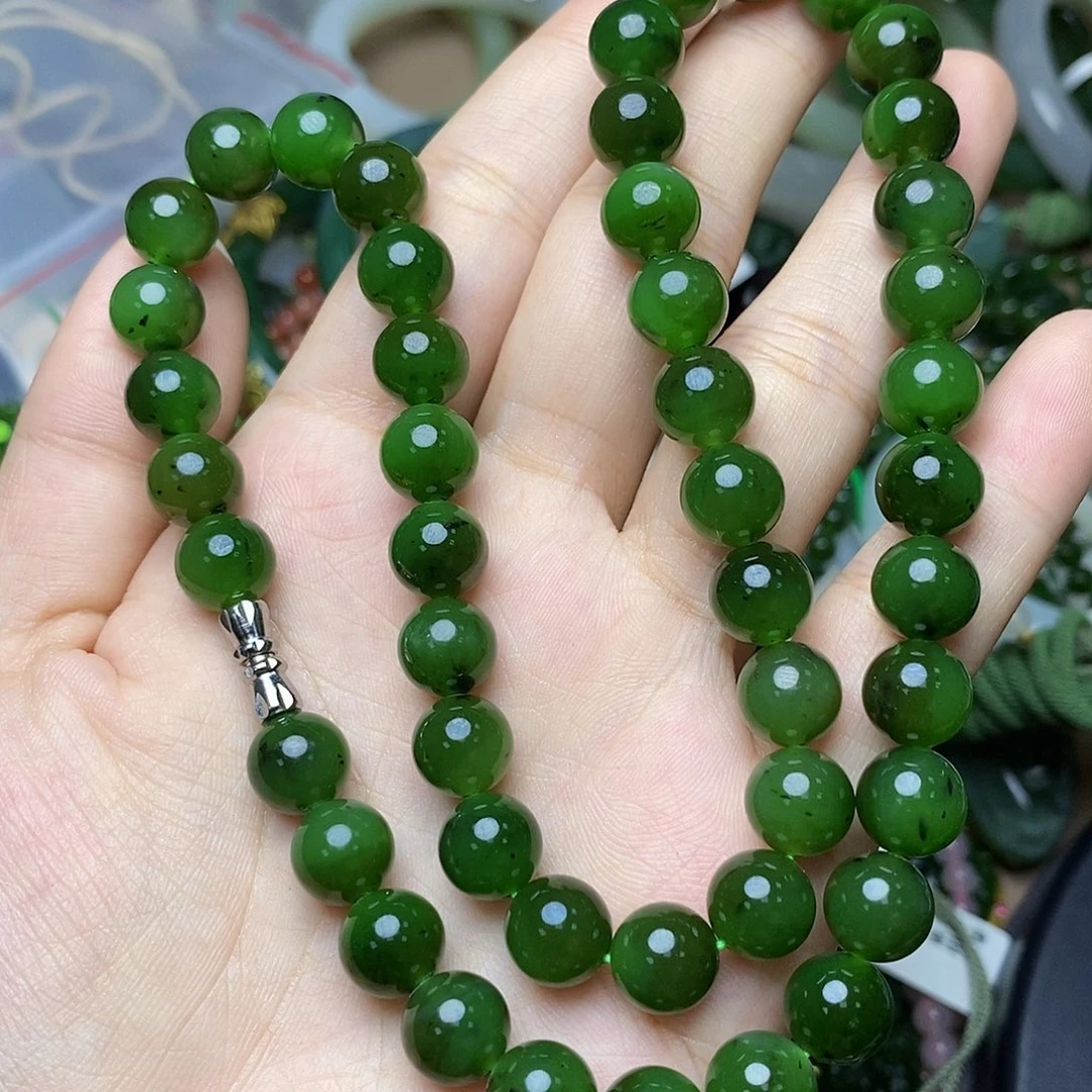 和田玉（碧玉）未镶嵌颈饰