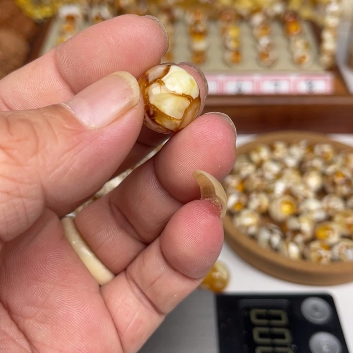 琥珀裸石未镶嵌張***.19号