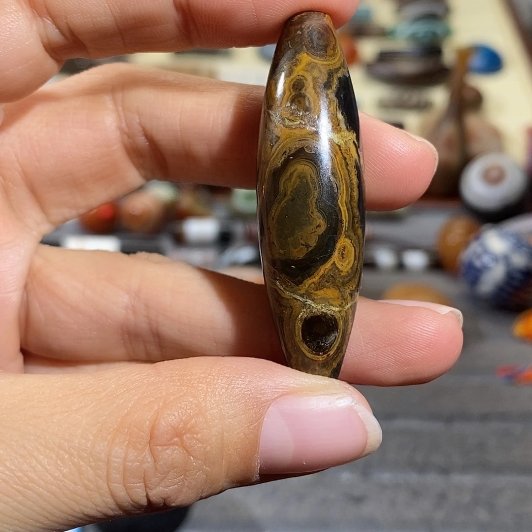 雷***子玛瑙/玉髓合金颈饰