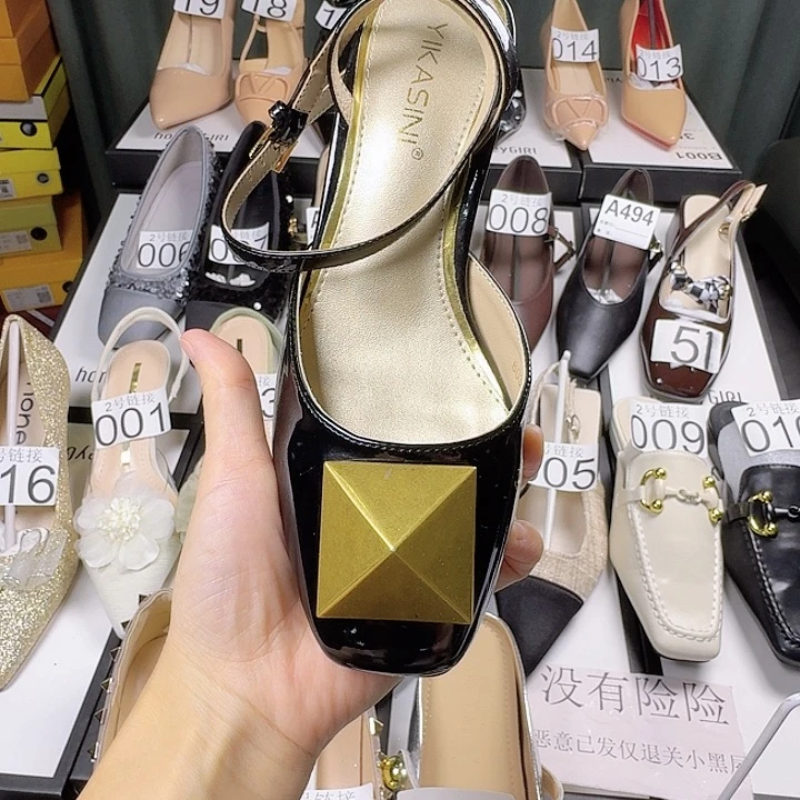 黑色半包高跟鞋33码